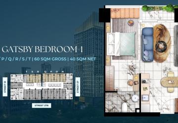 1 Bedroom Condo for Sale  Time Square 9, BKK1, Phnom Penh thumbnail